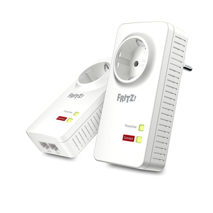 FRITZ!Powerline 1220 Set – 1.200 MBit/s mit 2x Gigabit-LAN pro Adapter